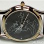 Disney Etched Crystal Sorcerer Mickey Mouse Watch! New! Hard To Find!
