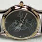Disney Etched Crystal Sorcerer Mickey Mouse Watch! New! Hard To Find!