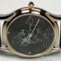 Disney Etched Crystal Sorcerer Mickey Mouse Watch! New! Hard To Find!
