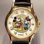 Disney New Limited Edition Gold Ladies Fossil Mickey Mouse Watch! Rare!