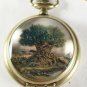 Disney New Limited Edition Animal Kingdom Pocket Watch! Stunning! Hard To Find!