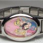 New Disney Rare Three Princess Disney Italian Charm Watch! HTF