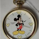 New Disney Stunning Mickey Mouse Pocket Watch! Hard To Find!