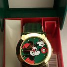 New Disney Mickey Mouse Christmas Watch! With Date! HTF! Free Gift &  Watch!