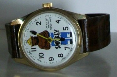 Bradley Smokey the Bear Watch! Wind-Up! Keeping Perfect Time! Wow!