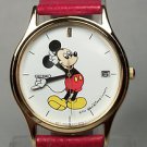 Disney New Extremely Rare Mens Seiko Mickey Mouse Watch!  With Date!