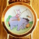 New Disney Piglit and Eeyore Watch With Dangling Carrot! HTF! Retired! Adorable!
