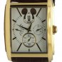 Brand-New Disney Three Dial Mens Mickey Mouse Watch! HTF! Stunning!