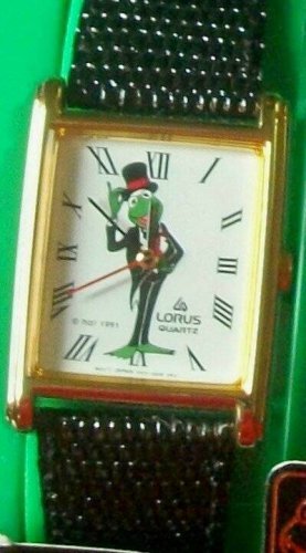 Brand-New Lorus Kermit the Frog Watch! Jim Henson's Muppets! HTF! Very Rare!