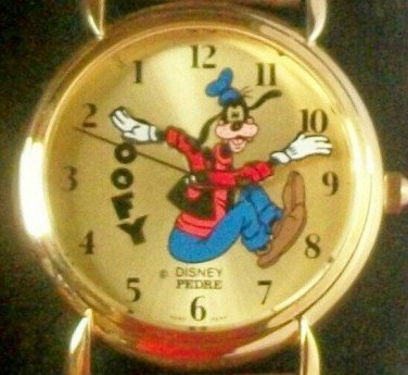 Brand-New Disney Pedre Backwards Goofy Watch! HTF! Original Pkg!