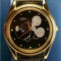 Disney New Lorus Silhouette Mens Mickey Mouse Watch! Gorgeous! Rare!