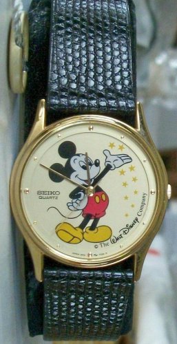 Brand-New Disney Mens Seiko Mickey Mouse Watch! Rare! Hard To Find! Gorgeous!