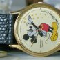 Brand-New Disney Mens Seiko Mickey Mouse Watch! Rare! Hard To Find! Gorgeous!