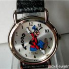 Disney New Silver Backwards Goofy Pedre Watch! By Pedre! In Original Case!