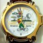 Brand-New Armitron Bugs Bunny Watch! In Golf Attire With Golf Ball! HTF!