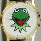 Jim Hensons Kermit the Frog watch! Mens! HTF! Brand-New!