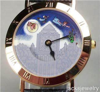 New Disney Pedre Animated Peter Pan Watch! Hard To Find!
