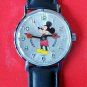 Vintage West Germany Wind-Up Mechanical Mickey Mouse Watch! HTF! Wow!