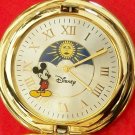 Disney Sun/Moon Phase Mickey Mouse Pocket Watch! New!