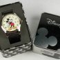 Brand-New Disney 1-1/2" dial Mens Mickey Mouse Watch! HTF! Gorgeous with Date!
