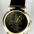 Disney 75th Anniversary Mens Disney Watch! Stunning! Black Dial
