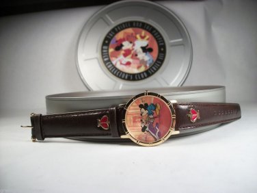 Disney Prince & the Pauper Limited Edition Mickey Mouse Watch! Mint! HTF!