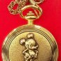 Brand-New Disney ANIMATED CHARACTER DIAL Mickey Mouse Pocket Watch! HTF!