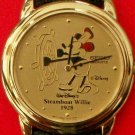 Brand-New Disney LE Steamboat Willie Seiko Mens Mickey Mouse Watch! HTF!
