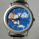 Brand-New Peanuts Red Baron Snoopy Italian Charm Watch! HTF! Very Rare!