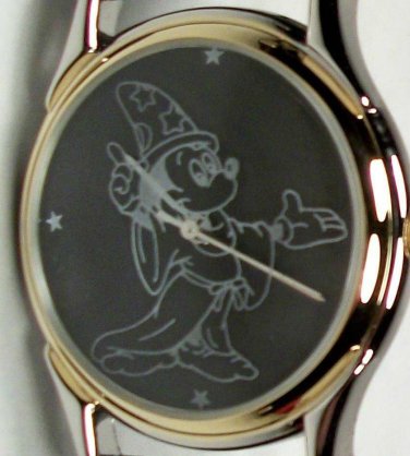 Brand-New Disney Etched Sorcerer Mickey Mouse Watch! Only 1,000 Made! HTF!