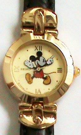 Disney Ladies Seiko Mickey Mouse Watch! Brand-New/Mint! Hard To Find! Gorgeous!