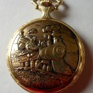 Brand-New Disney Engineer Mickey Mouse Pocket Watch! Stunning! HTF!