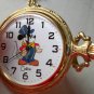 Brand-New Disney Engineer Mickey Mouse Pocket Watch! Stunning! HTF!