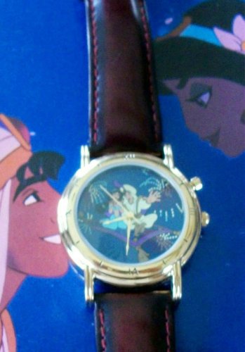 New Disney Limited Edition Alladin Watch! Dial Lights Up! HTF! Stunning!