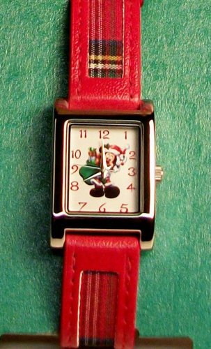 Brand-New Disney CHRISTMAS Mickey Mouse Watch! HTF! Gorgeous!