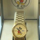 Brand-New Disney Starburst Seiko Mens Mickey Mouse Watch! With Date! HTF!