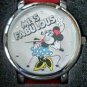 Brand-New Disney Large Dial Minnie Mouse Watch! In Collector's Tin! Large Dial!