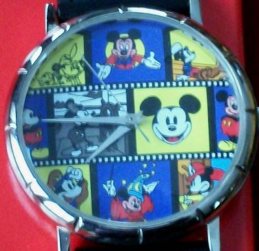 Disney Fossil Mickey Mouse Watch! New Hard To  Find