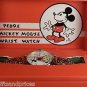 Disney New Pedre Mickey Mouse Watch! Beautiful! New! HTF!