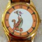 Brand-New Disney LARGE DIAL Points To Time Disney MENS Tigger Watch! HTF!