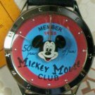 Brand-New Disney Anniversary Mickey Mouse Club Watch! Collectors Pin! HTF!