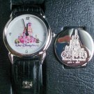 Brand-New Disney .999 Sterling Silver Disney Watch! Sterling Pin too! HTF! LE!