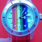 New Italian Design Divers Watch With Glow in Dark Number Markers and Hands! Date