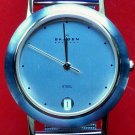 Brand-New Mens Skagen Watch! With Date On Dial! Stunning Bracelet Band! HTF! Ret