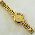 New Disney Gold Dial Etched Gold Pooh Winnie the Pooh Watch! Stunning! Retired
