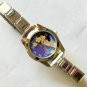 New Disney Snow White italian Charm Watch With Revolving Flowers! HTF! Pretty!