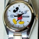 New Disney Seiko Gold and Silver Ladies Mickey Mouse Watch! Extremely Rare! HTF