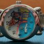 Brand-New ANIMATED Garfield Italian Charm Watch! He moves Around The Dial! HTF!