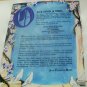 MINT! Disney Beauty and the Beast Watch Mrs. Potts Watch! Artist's Drawing! Wow!