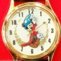 New Disney Animated Sorcerer Mickey Mouse Watch! Large Dial! 30MM!! HTF! Wow!
